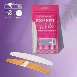 Staleks 240grit Half Moon Nail File Replacement Strips 30pc